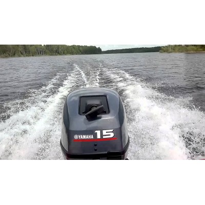 Подвесной лодочный мотор Yamaha 15 FMHS (2-тактный, 15 л.с., румпель, ручной запуск)